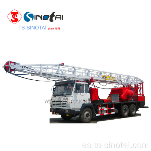 Plataforma de reacondicionamiento / unidad de tracción montada en camión SINOTAI API 150HP